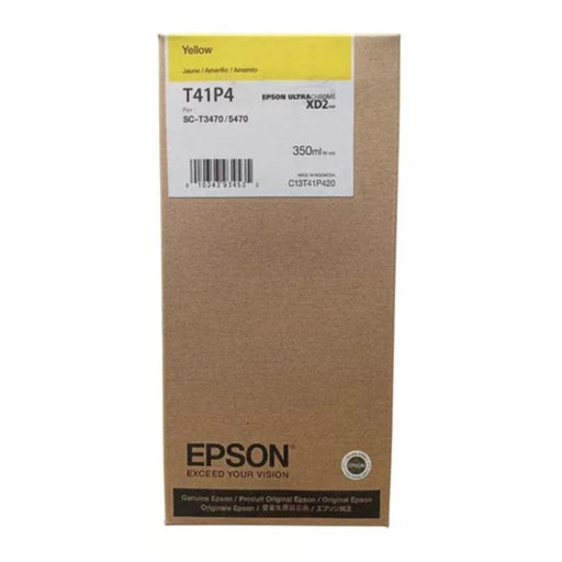 Tinta Epson T41P420 de Alta Capacidad T41P - Amarillo | SureColor -T3470/3475/5470/5475/5470M, modelo , Tintas Epson