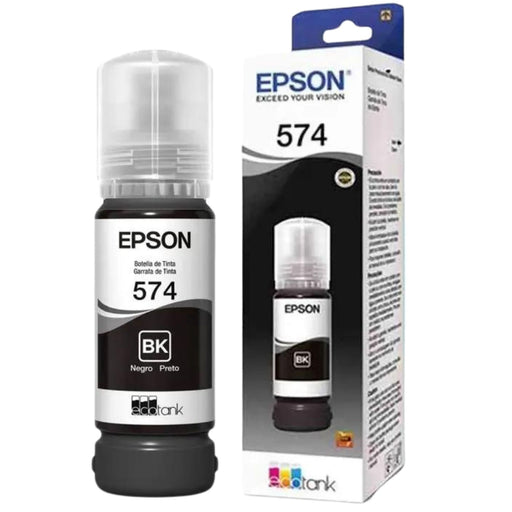 Tinta Epson T574120 - Negro | Epson 574 | Ecotank L8050/L18050, modelo , Tintas Epson
