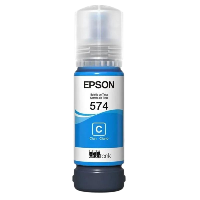 Tinta Epson T574220 - Cyan | Epson 574 | Ecotank L8050/L18050, modelo , Tintas Epson