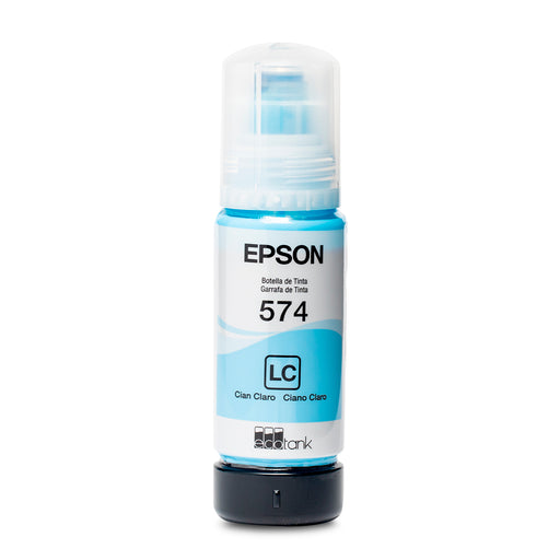 Tinta Epson T574520 - Cian Claro| Epson 574 | Ecotank L8050/L18050, modelo , Tintas Epson
