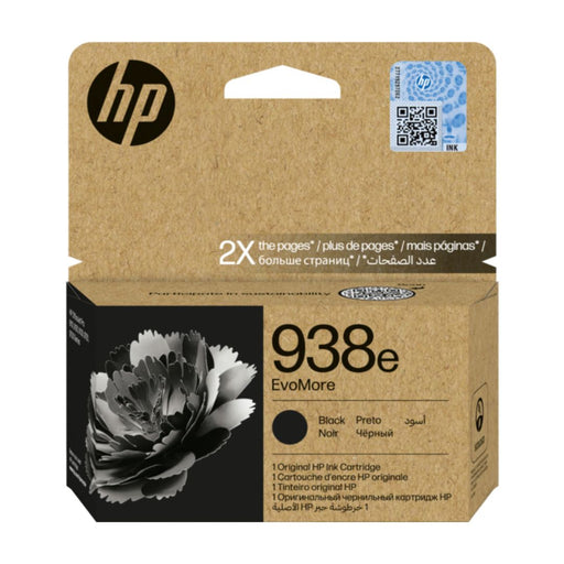 Tinta HP 938e EvoMore negro - 4S6Y2PE | Para HP OfficeJet Pro / 9730 / 9130 / 2,500 páginas, modelo , Tintas Hp