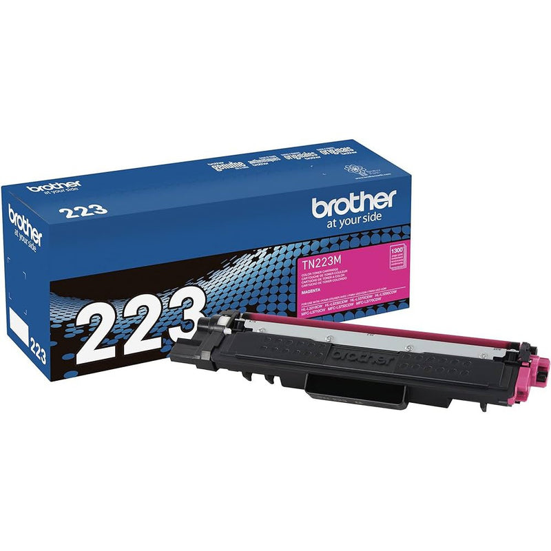 Toner Brother TN-223M | TN223M Magenta | Para HL-L3210CW / HL-L3230CDW / HL-L3270CDW / HL-L3290CDW / MFC-L3710CW / MFC-L3750CDW / MFC-L3770CDW | 1,300 páginas, modelo , Toners