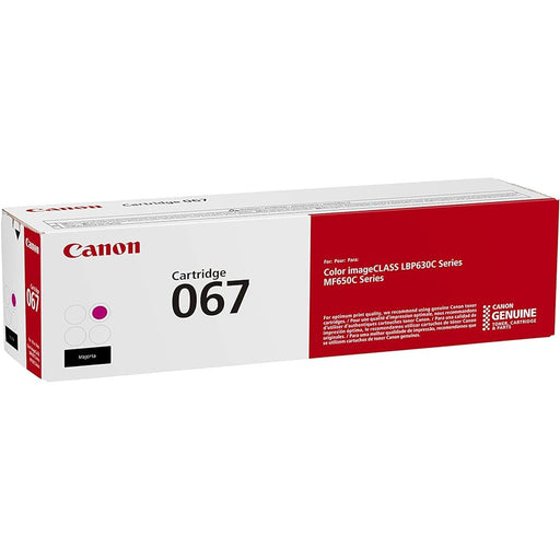 Toner Canon 067 Magenta | Para imageCLASS LBP632Cdw / MF656Cdw | 1,350 páginas, modelo , Toners