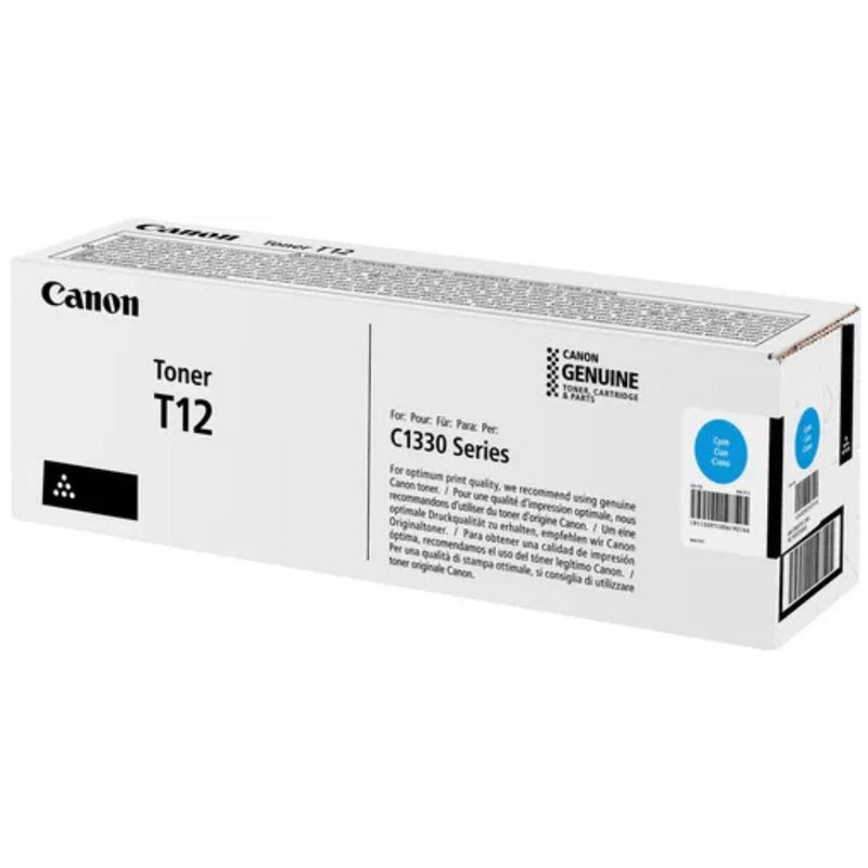 Toner Canon T12 Cyan | Para imageClass X LBP1333C, MF1333C | 5,300 páginas, modelo , Toners