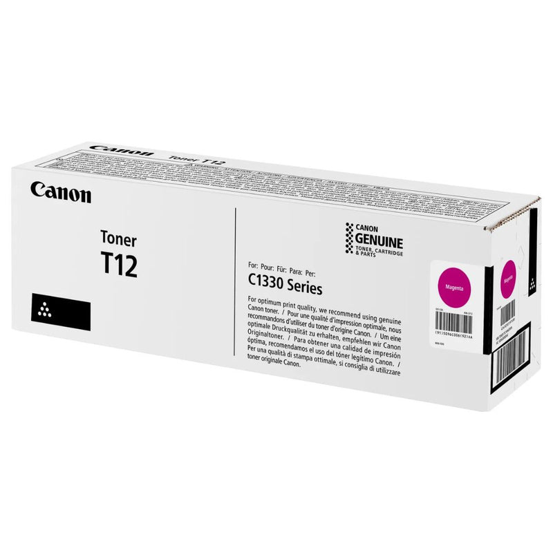 Toner Canon T12 Magenta | Para imageClass X LBP1333C, MF1333C | 5,300 páginas, modelo , Toners