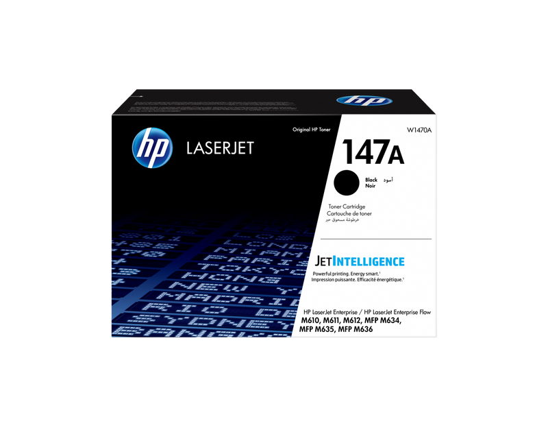 Toner Hp 147A | W1470A HP LaserJet Enterprise M611 M612 M634 M636 | 10,500 páginas, modelo , Toners