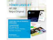 Toner Hp CF258X | 58X | Para LaserJet Pro M428 / M404 | LaserJet Enterprise M406 / M430 | 10,000 páginas, modelo , Toners