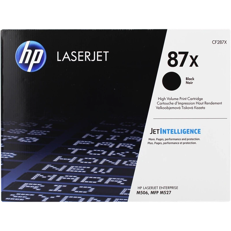 Toner Hp CF287X - 87X | Para LaserJet Pro M501 | LaserJet Enterprise M506 / M527, modelo , Toners