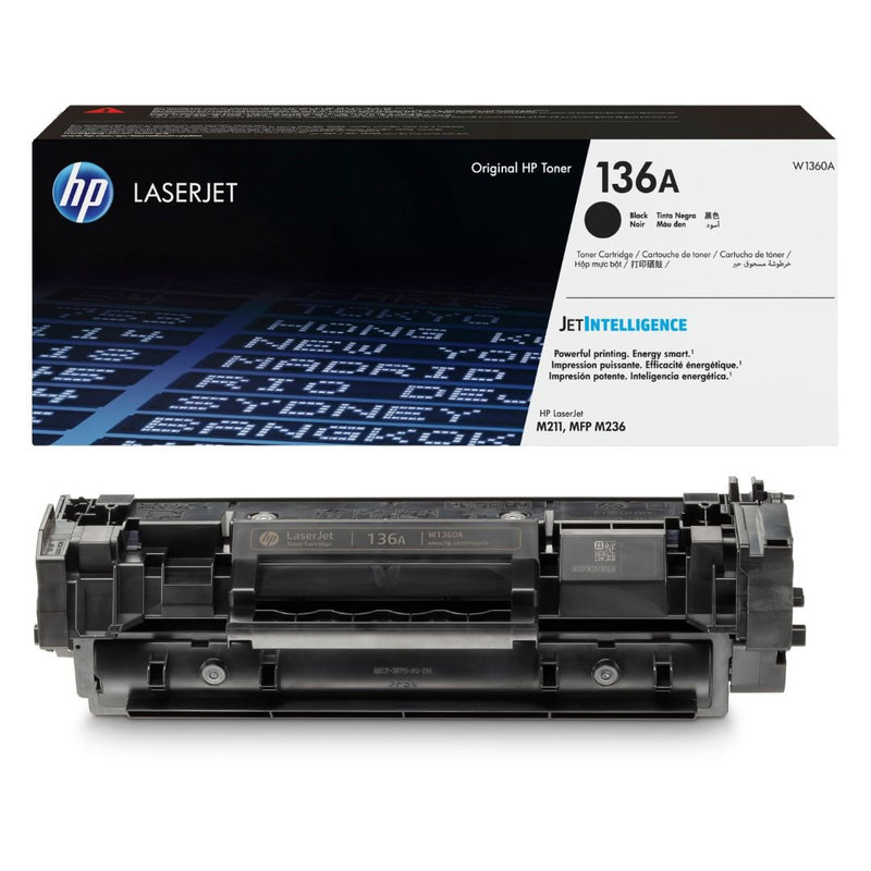 Toner Hp W1360A 136A | Para LaserJet M208 / M209 / M211 / M232/ M233 / M234 / M236 | 1,150 páginas, modelo , Toners