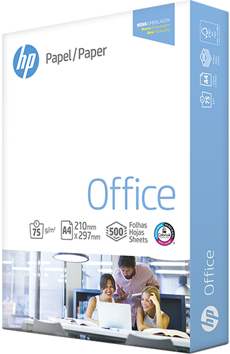 Resma de Papel Bond Carta HP Office Paper 75 GSM - 500 páginas