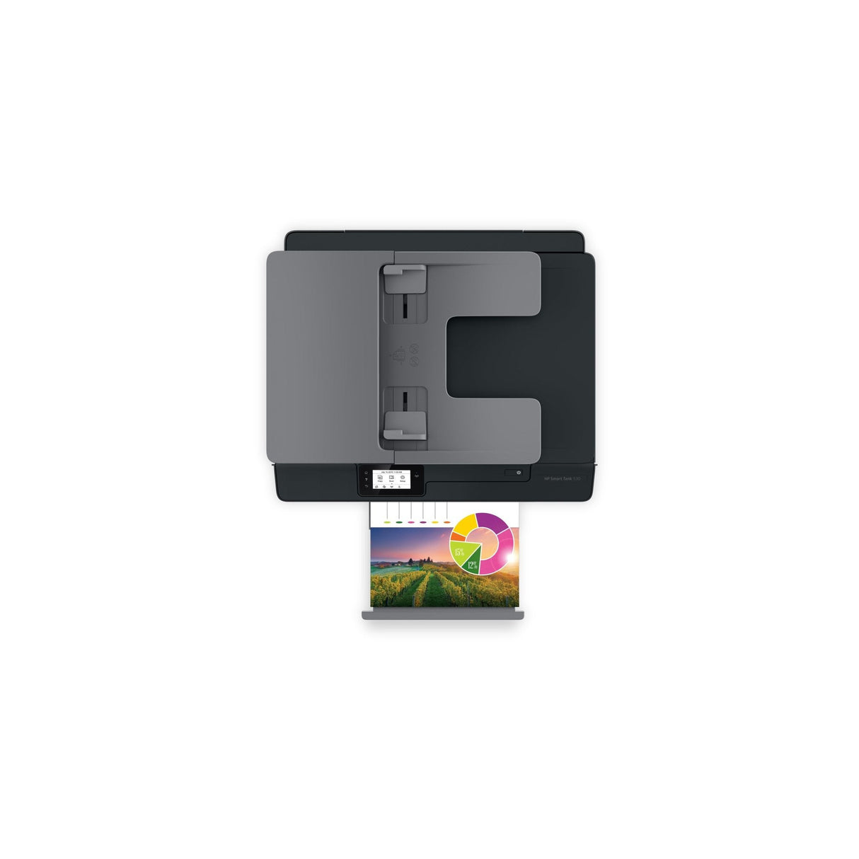 Impresora HP Smart Tank 530 con Escáner Automático y WiFi - Multifuncional de Inyección de Tinta - 12,000 Páginas en Negro - 8,000 Páginas a Color