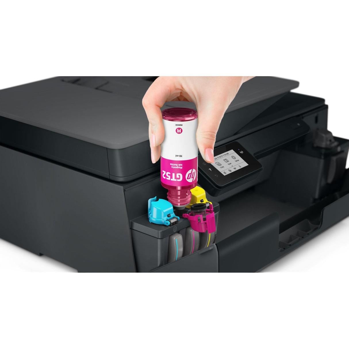 Impresora HP Smart Tank 530 con Escáner Automático y WiFi - Multifuncional de Inyección de Tinta - 12,000 Páginas en Negro - 8,000 Páginas a Color