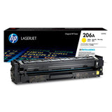 Toner Hp W2112A Amarillo - 206A -  W2112A