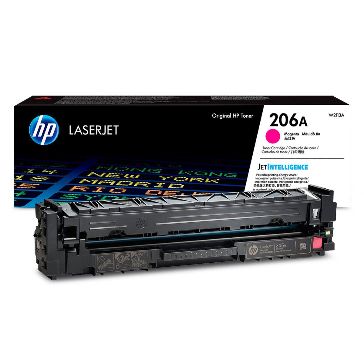 Toner Hp W2113A Magenta - 206A | Para LaserJet Pro M255 / M282 / M283