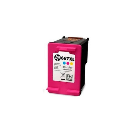 Tinta HP 667XL / 667 XL Color - 3YM80AL | Deskjet Ink Advantage 2375/2775/6475/2875