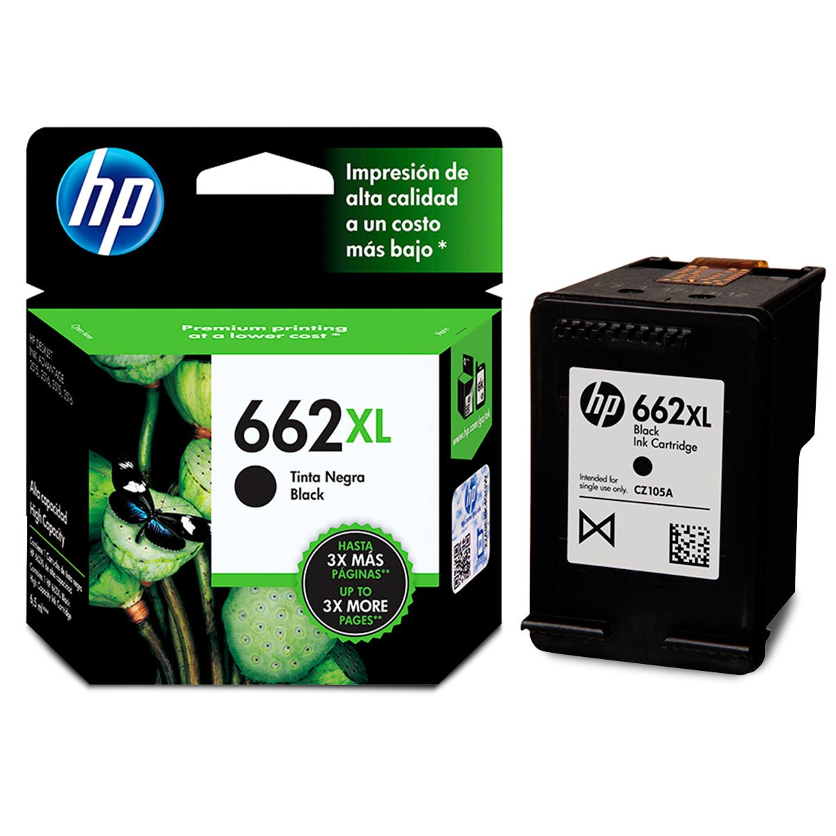 Tinta HP 662XL Negra - CZ105AL | Deskjet 3545 / 2645