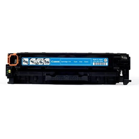 Toner Canon 118 Cyan | Para imageCLASS LBP7200cdn | LBP7660cdn | MF8350Cdn | MF8380Cdw
