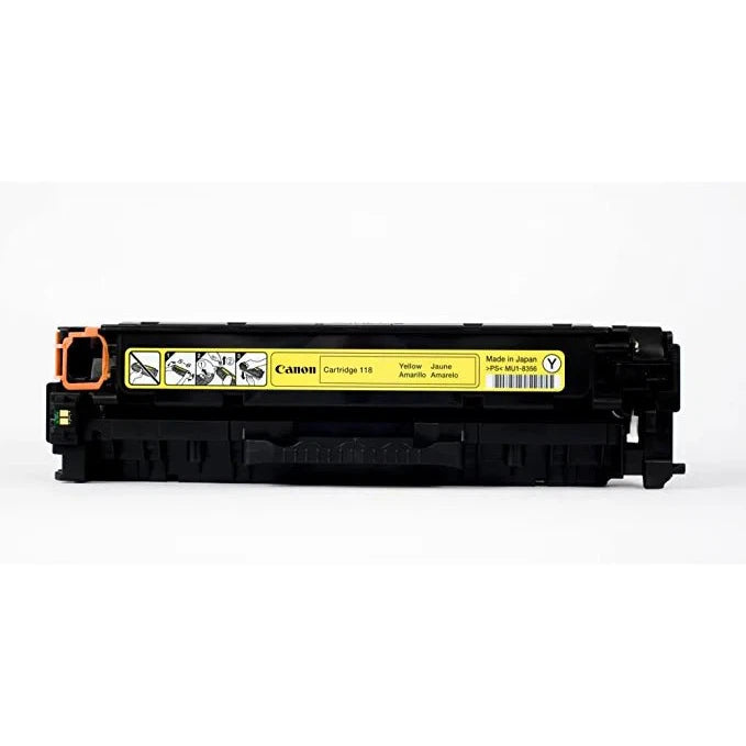 Toner Canon 118 Yellow | Para imageCLASS LBP7200cdn | LBP7660cdn | MF8350Cdn | MF8380Cdw