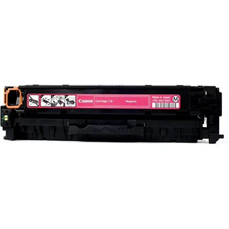 Toner Canon 118 Magenta | Para imageCLASS LBP7200cdn | LBP7660cdn | MF8350Cdn | MF8380Cdw