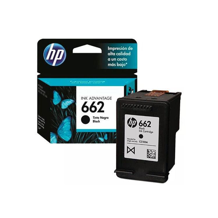 Tintas HP 662 Negra - CZ103AL| Deskjet 3545 / 2645