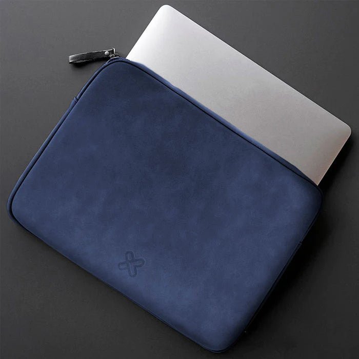 Funda de Gamuzapara Laptop SquareShield Azul - KNS-220BL