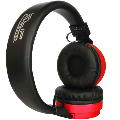 Audifono De Diadema Con Microfono Klip Xtreme Fury - Khs-620 - Bluetooth-Rojo -  KHS-620DRD