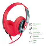 Audifono Klip Xtreme  Obsession-Rojo Klip Xtreme Khs-550Rd -  KHS-550RD