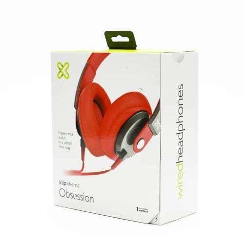Audifono Klip Xtreme  Obsession-Rojo Klip Xtreme Khs-550Rd