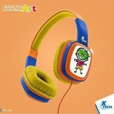 Audifono XTech SOUND ART XTH350 NARANJA-Para niños -  XTH-350OR