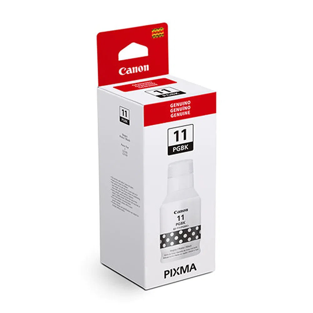 Tinta Canon GI-11 PGBK Negro | Para Pixma G2160 / G3160 / G3170 / G4170