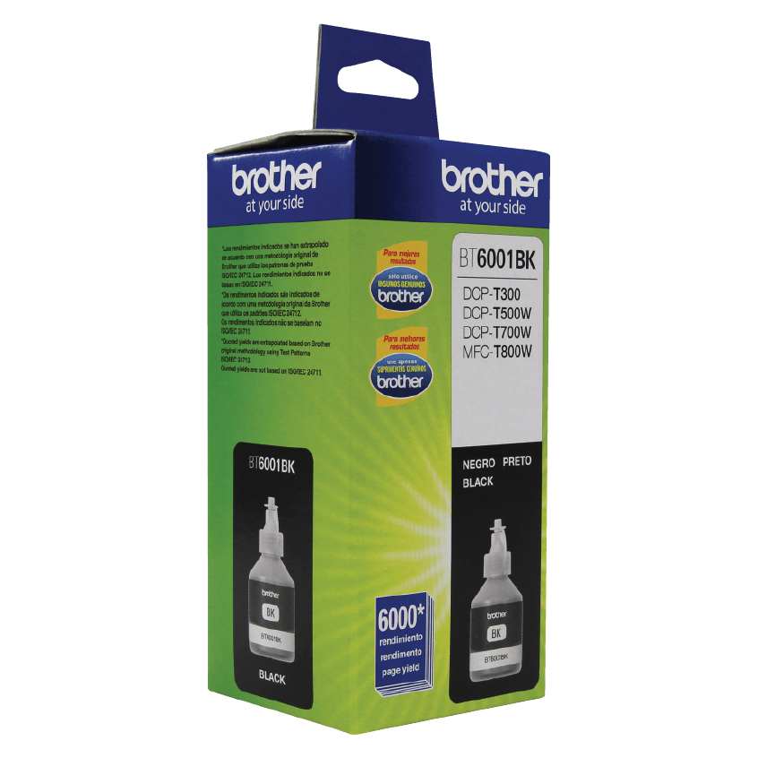 Botella de Tinta Brother BT6001BK - Negro