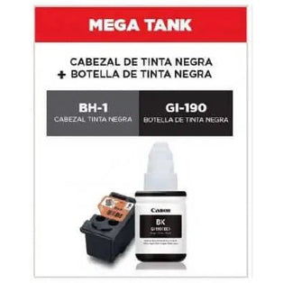 Cabezal Canon 0692C004 Negro, para PIXMA - incluye Tinta Negra GI-190