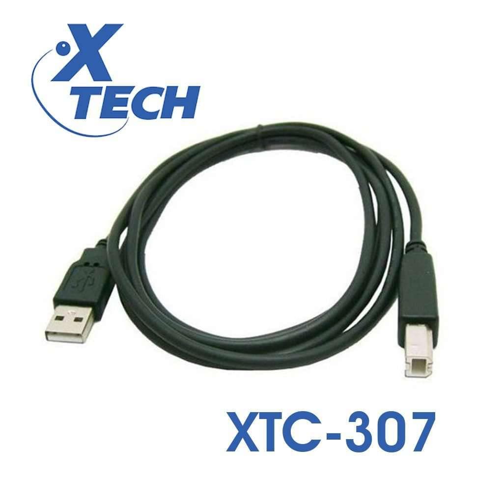 Cable Usb 2.0 Macho A-Macho B  Xtech 10 Pies  | Xtech Xtc-303