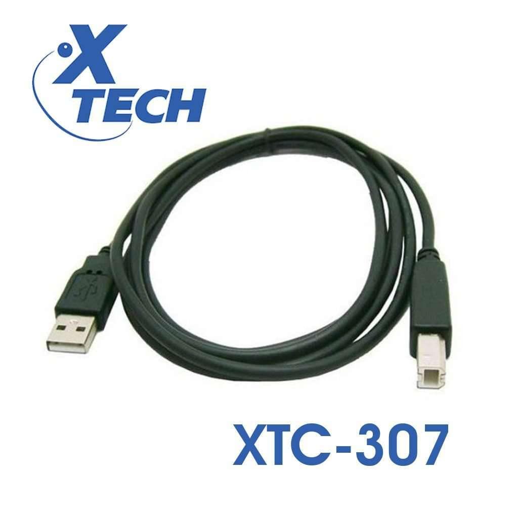 Cable Usb 2.0 Macho A-Macho B Xtech 10 Pies | Xtech Xtc-303