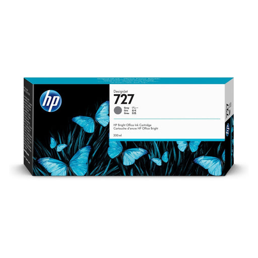Cartucho de tinta HP Designjet 727 Gris de 300 ml