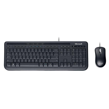 Combo Teclado Microsoft Mouse Wired Desktop 600 - Español - 3J2-00008