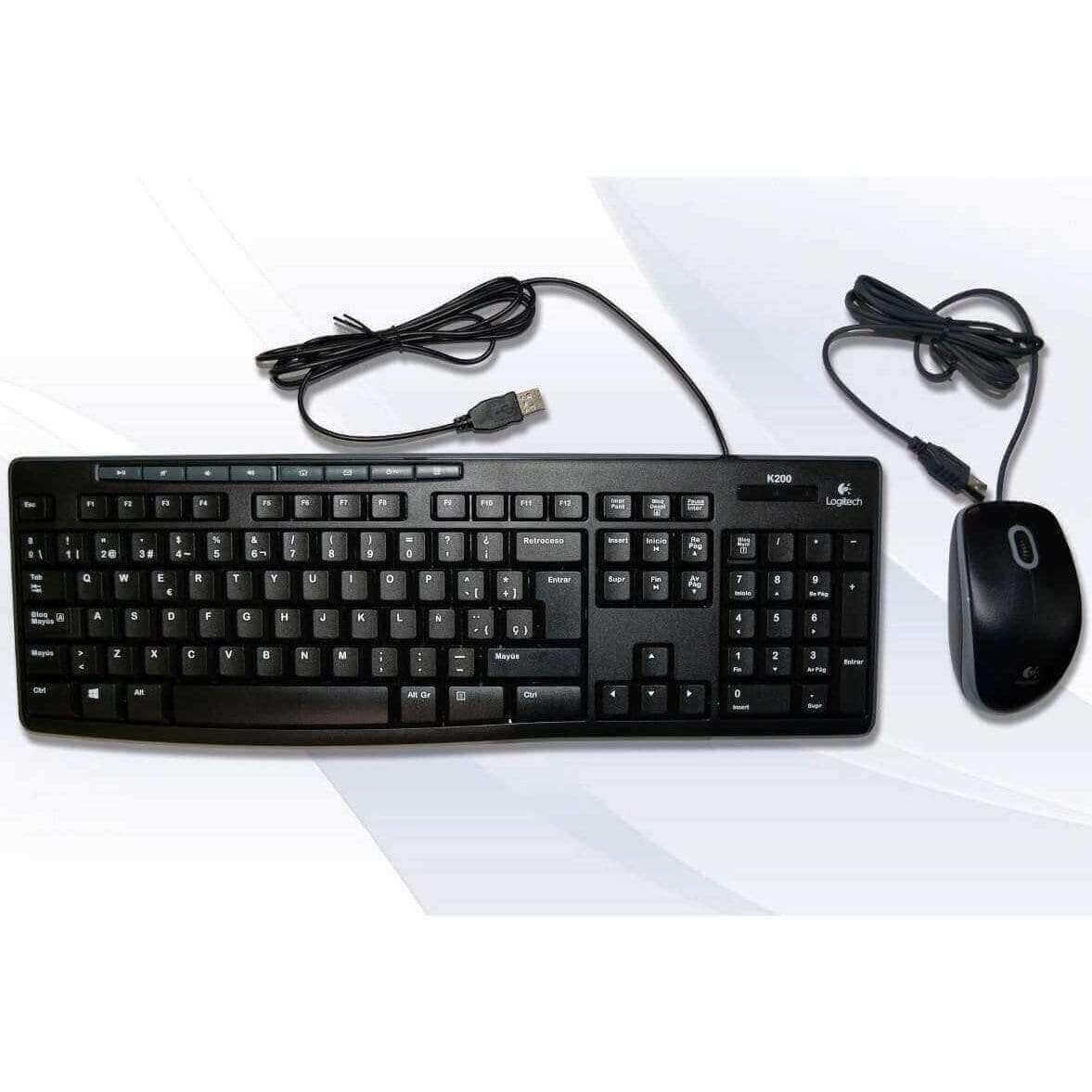 Combo Teclado Mouse MK200 / MK-200 Español - 920-002716