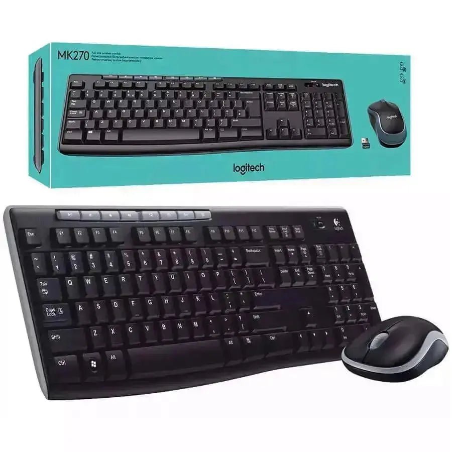Combo Teclado y Mouse Logitech MK270 | Español