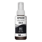 Tinta Epson T664120 Negro (664) | Ecotank L350/L355//L365/L375/L395/L475/L575/L555