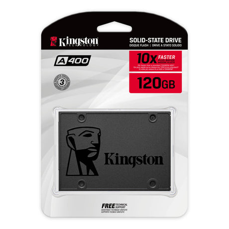 Disco Duro Estado Solido SSD 480GB Kingston A400 SA400S37/480G -  SA400S37/480G