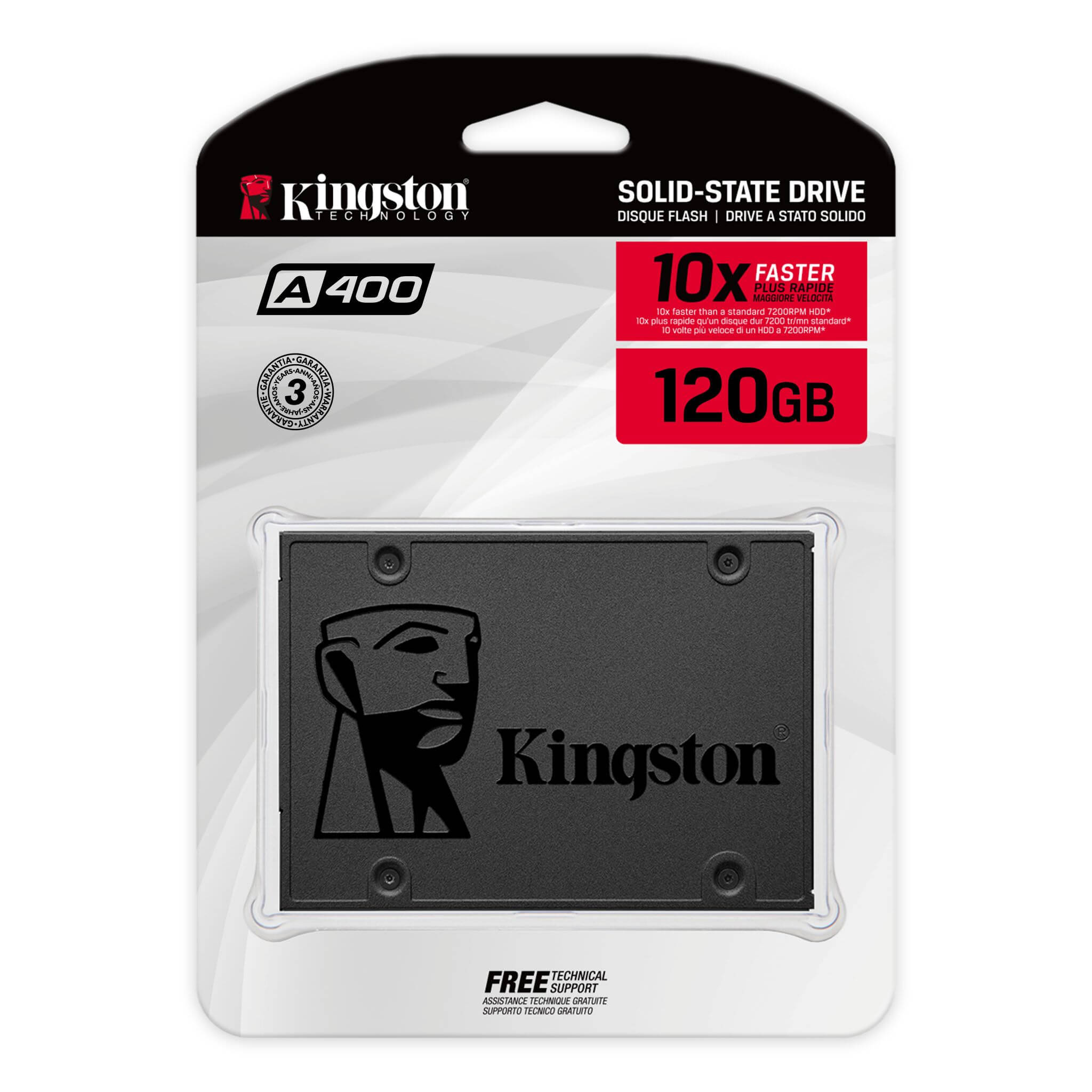 Duro Estado Solido SSD Kingston A400 SA400S37/480G