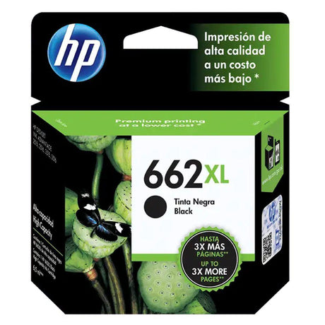 Tinta HP 662XL Negra - CZ105A