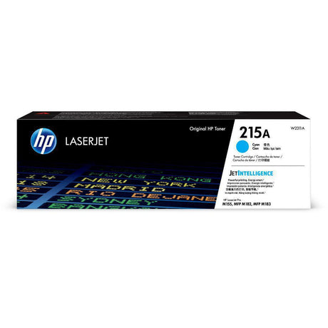 Toner Hp W2311A - 215A Cyan | Para LaserJet Pro M155 / M182 / M183