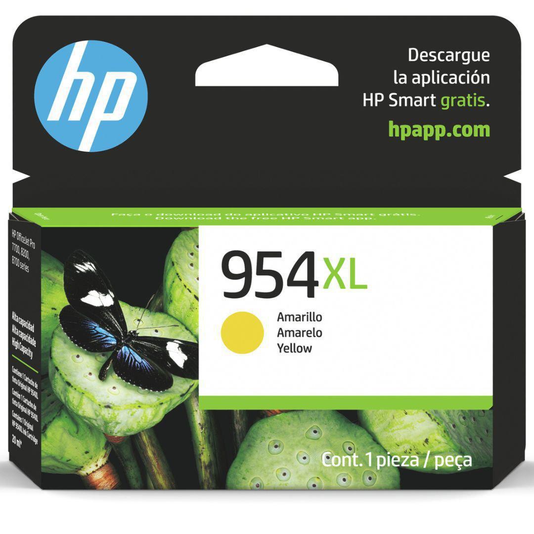 Tinta HP 954XL Amarilla - L0S68AL | OfficeJet Pro 7740 /8210/8710/8720/8740