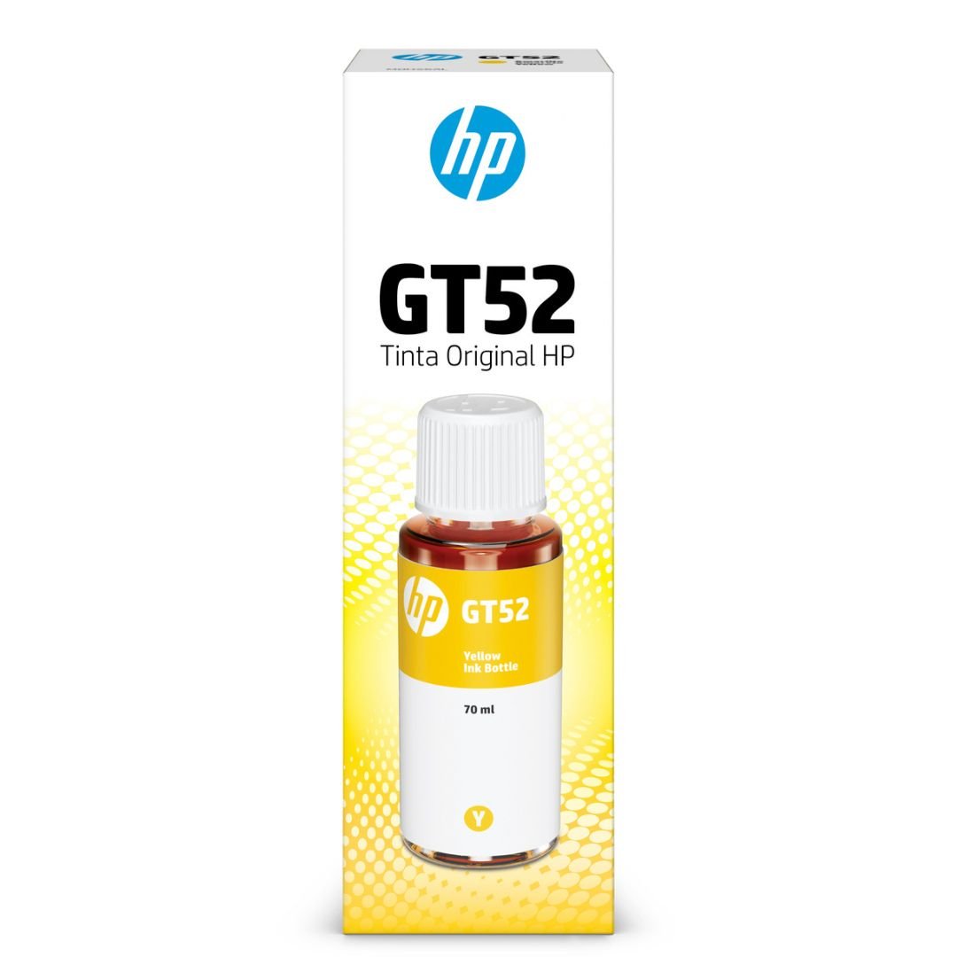 Botella de Tinta HP GT52 Yellow