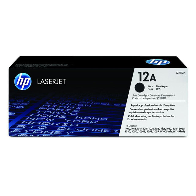 Toner Hp Q2612A - 12A | Para LaserJet 1022