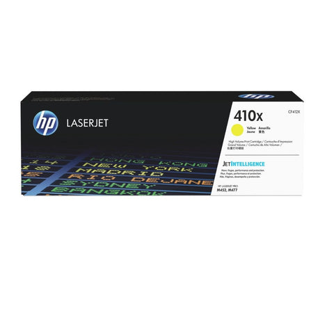 Toner Hp CF412X - 410X Amarillo | Para LaserJet Pro M452 / M477