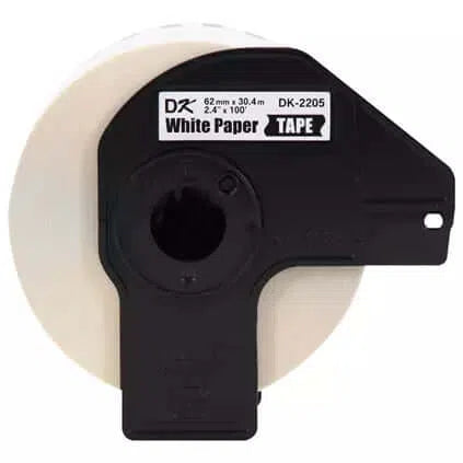 Etiqueta Brother DK-2205 - 2.4" X 100 pies