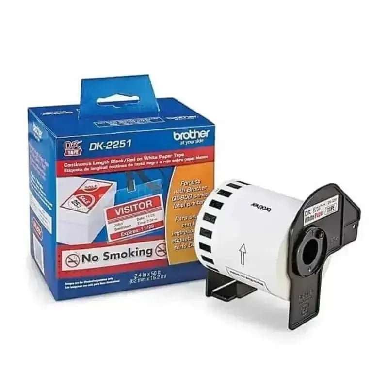 Etiqueta Brother DK-2251 - 2.4" X 50 pies