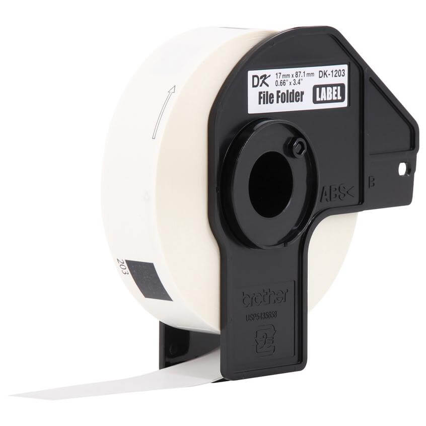 Etiqueta Brother DK1203 - 0.66 in x 3.4 pulgadas - 300 etiquetas